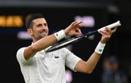 Novak Djokovic unveils violin celebration at Wimbledon 2024 (Source: Getty)